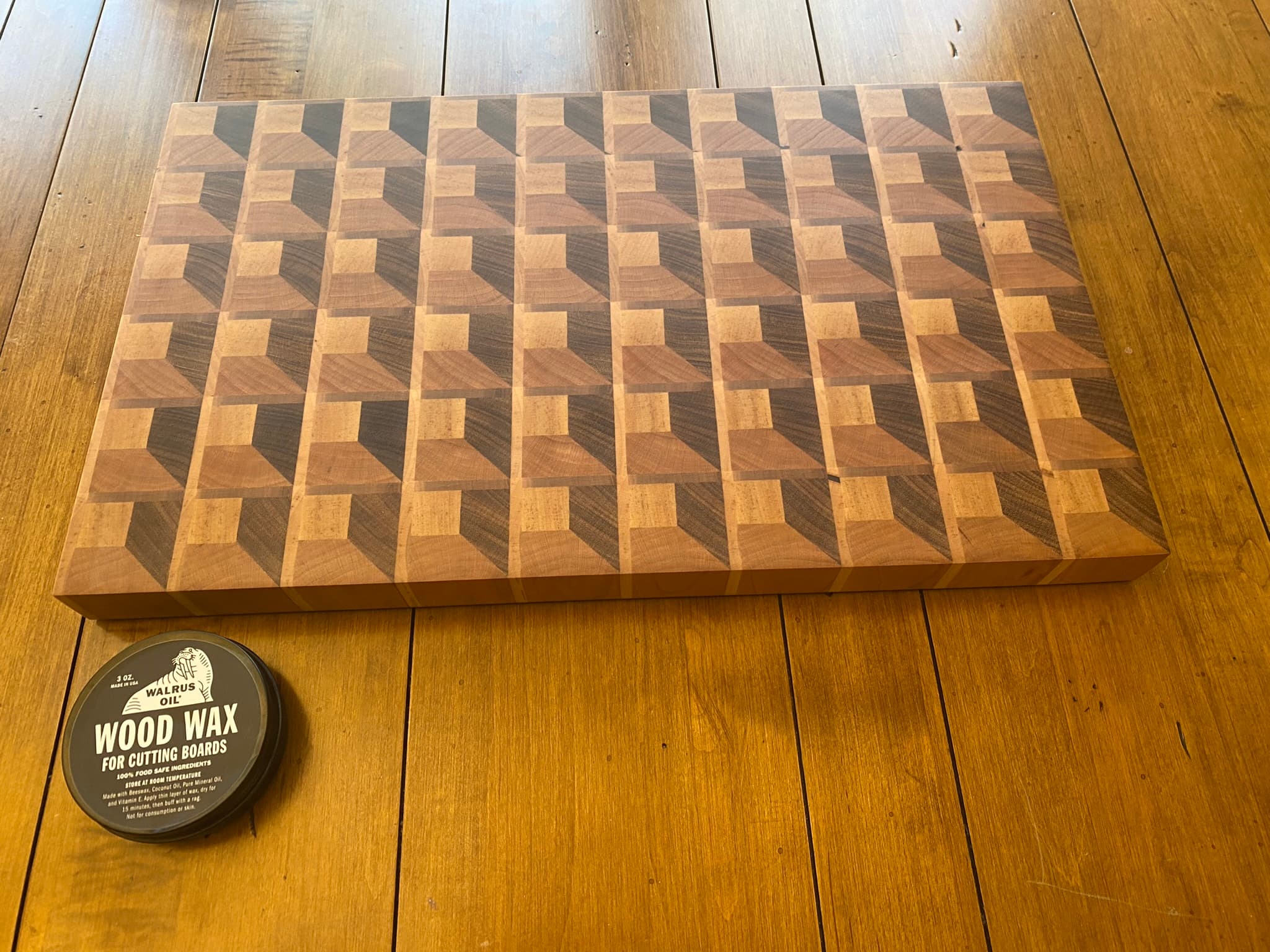 3D Waffle End Grain Board