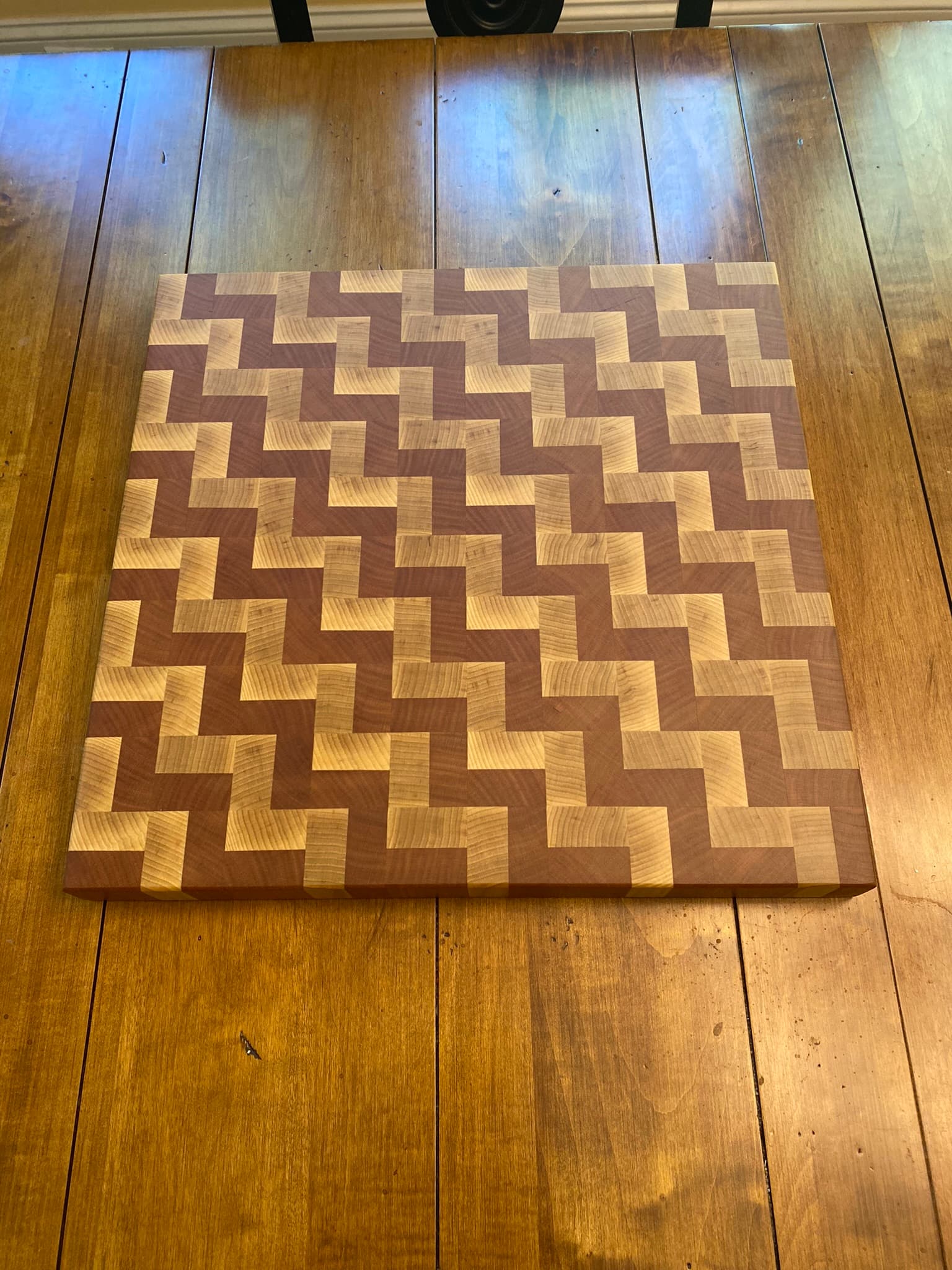 Stair Step End Grain Board