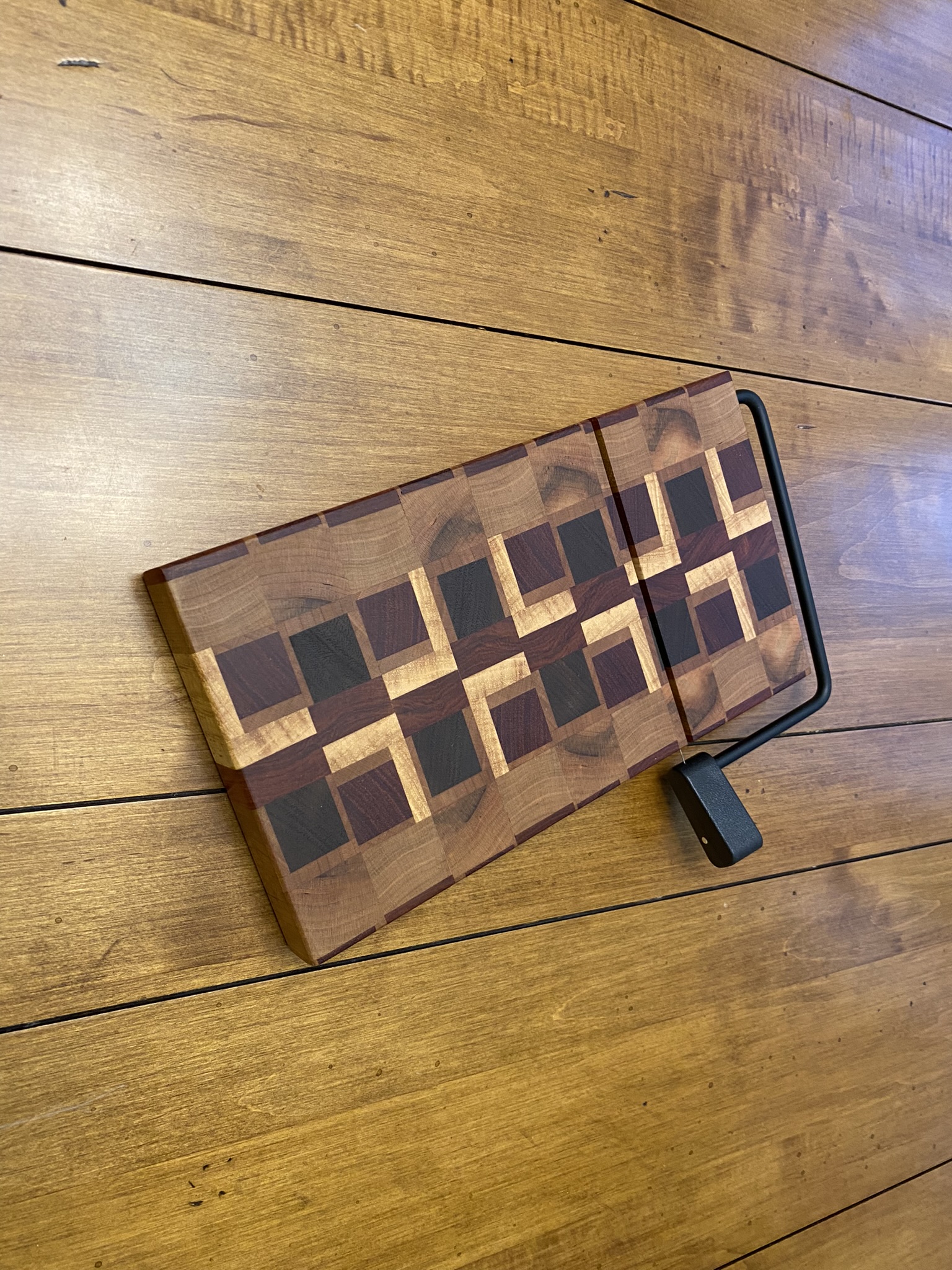 Chaos End Grain Cheese Board