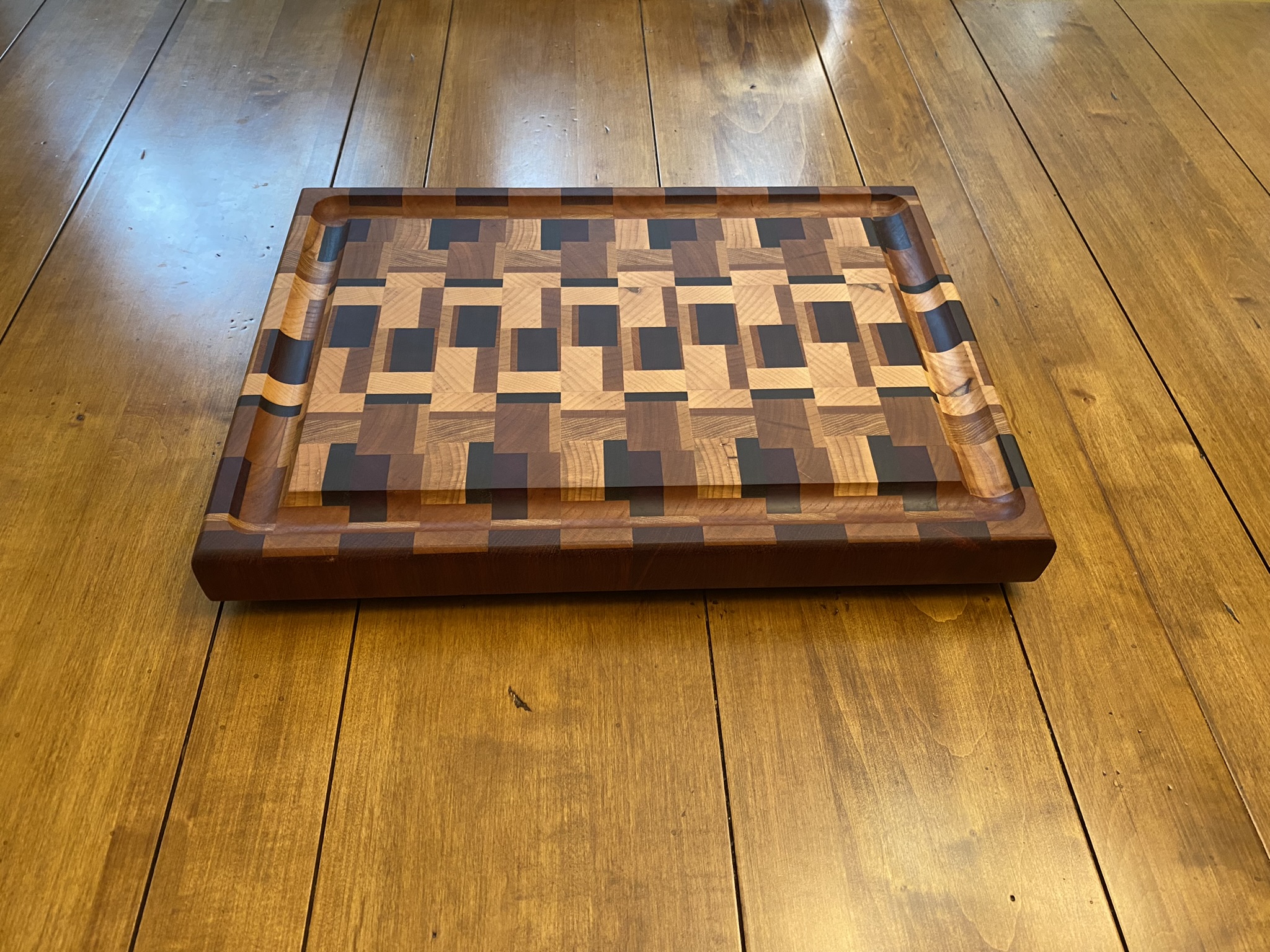 Chaos End Grain Board