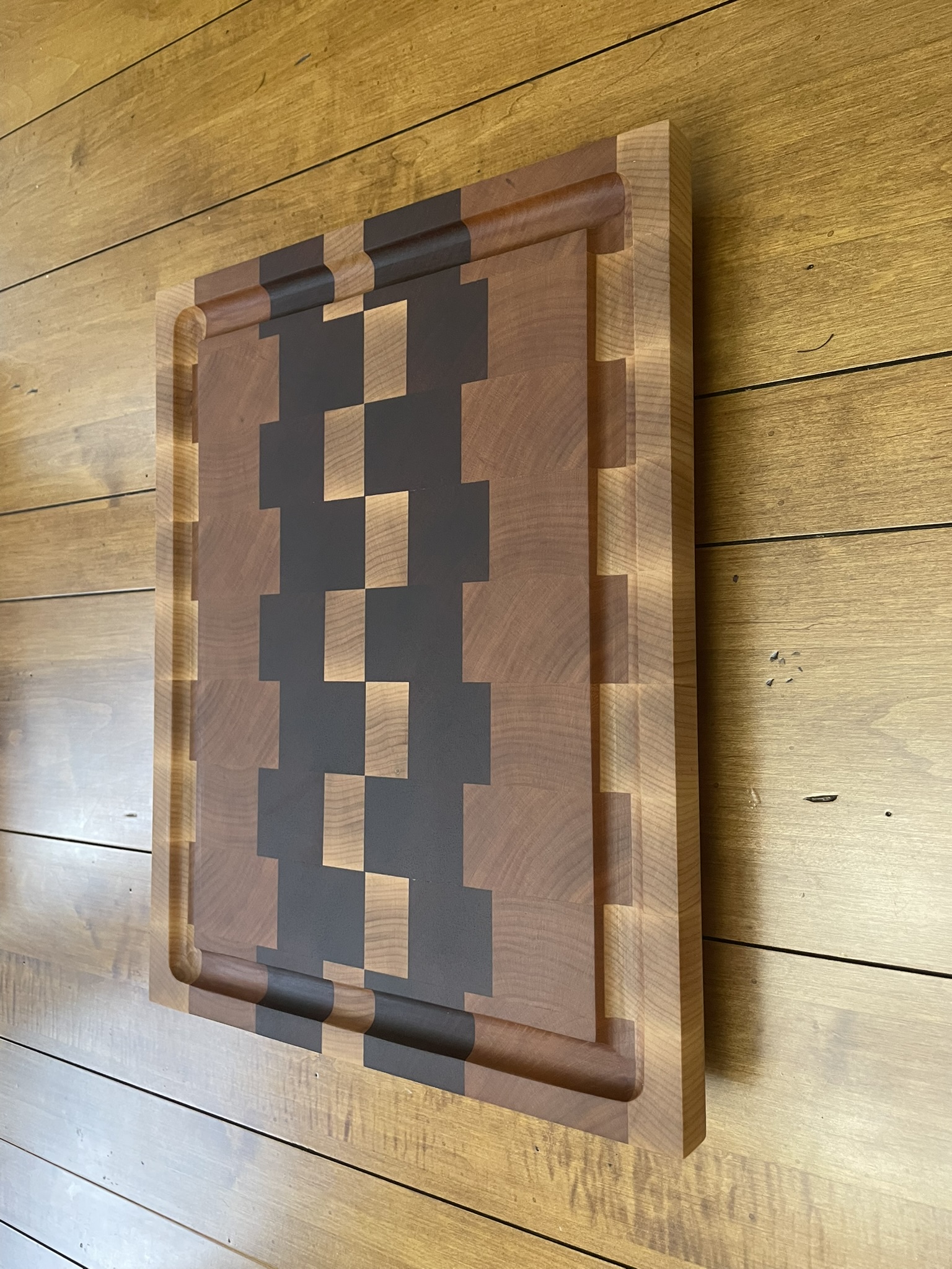 Chaos End Grain Board