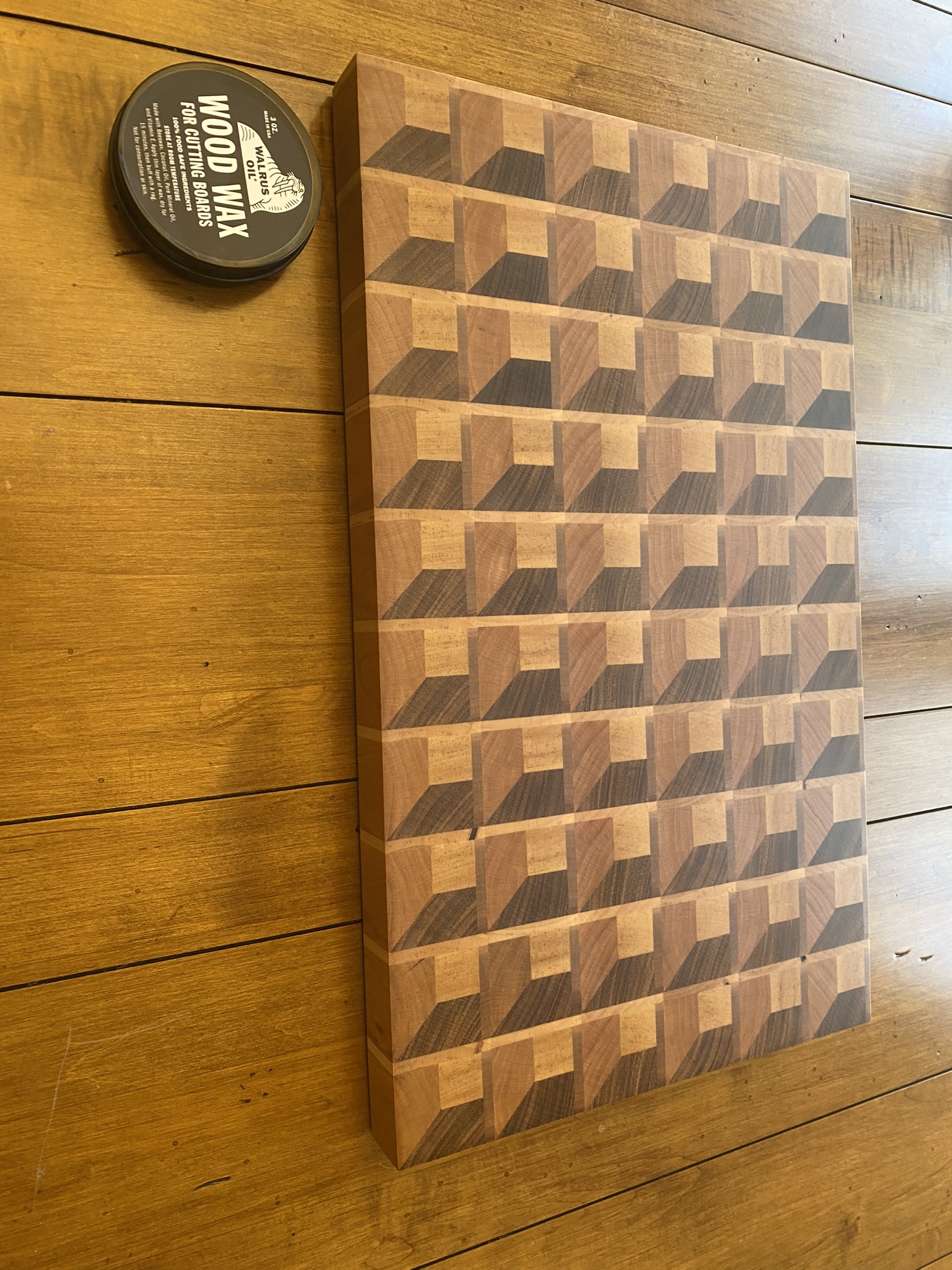 3D Waffle End Grain Board